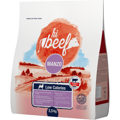 Hi Beef Dog Low Calories Ricco in Manzo