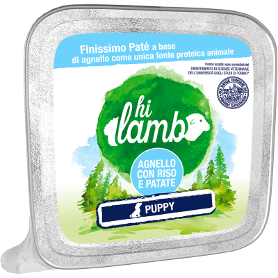 Hi Lamb Puppy Vaschetta Agnello Riso Patate 300G