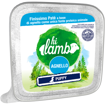 Hi Lamb Puppy Vaschetta Agnello 100G