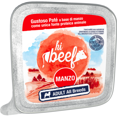Hi Beef Adult Patè Manzo 300G