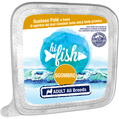 Hi Fish Dog Sgombro 100G