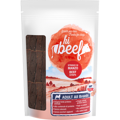 HI Beef Snack Strips al Manzo 100G
