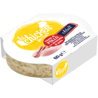 Hi Chicken Cat Pollo e Prosciutto 60G 60G