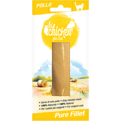 Hi Chicken Pure Fillet Pollo Gatto 15G