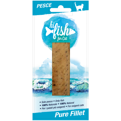 Hi Fish Cat Pure Filetti di Pesce 15G