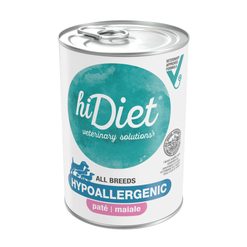 hi-diet-dog-hypoallergenic-pate-con-maiale-400g