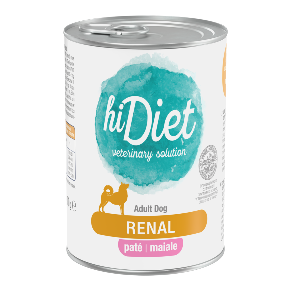 Hi Diet Dog Renal Patè con Maiale 400G Hi