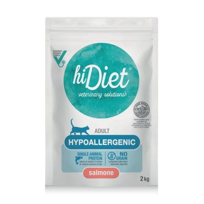 Hi Diet Cat Hypoallergenic Salmone 2KG