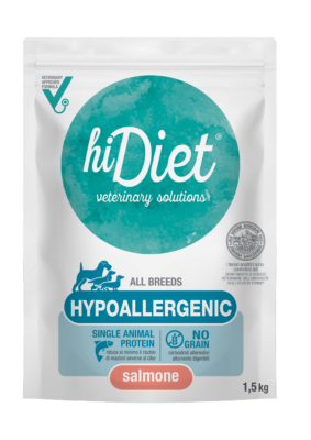 Hi Diet Dog Hypoallergenic Salmone 1.5KG